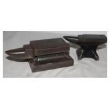 2 Anvils: 5x2.5" & 6.5x2.5"