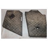John Deere EZ Trac 465 Deck Belt Covers