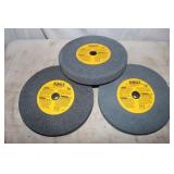 3 New Dewalt 8x1" Grinding Wheels
