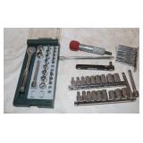 1/4" Drive Sockets, Ratchets, Extensions,..