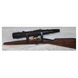 Tasco 15x-45x Scope on Gun Wood Stock