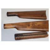 2 Stevens Wood Butt Stocks &