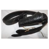 Leather Belt Holster w/ 17 rounds