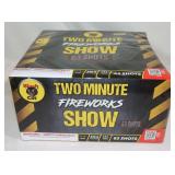 Two Minute Fireworks Show 500 Gram 63 Shot Cake