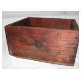 Remington 38 S&W Blanks Wood Box 11"x9.5"x6"