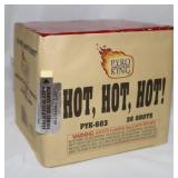 Hot, Hot, Hot! 36 Shot Cake