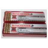 2) 100 Rounds Winchester Super X 22 LR