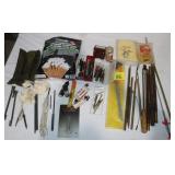 Gun Cleaning Supplies: Brushes, Rods, Cloth,