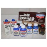Burchwood Casey: Stock Finish Kit, Super Blue,