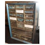 Parts Organizer Bin w/ Gun Parts 10"x6.5"x15"