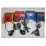 1 Milwaukee M12 M18 & 3) M18 Battery Chargers