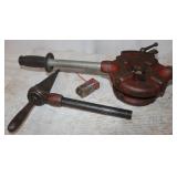 Ridgid No. 2 Reamer & Ridgid 504 Pipe Threader w/