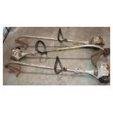 AS IS 3 Stihl Gas String Trimmers For Parts