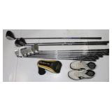 Golf Clubs w/ Nike Shoes 10.5W: