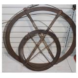 2 Vintage Drain Augers