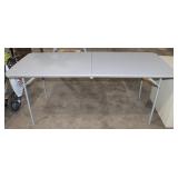 Cosco Folding Gray Table 72"x30"x29.5"