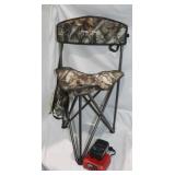 Hunting Chair and 12v Battery w/charger;