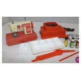 Vintage Little Gem Toy Sewing Machine &