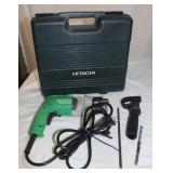 Hitachi DV 16VSS Hammer Drill w/ Case, Works