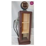 Collections Etc. Gas Pump Cabinet 8"x7"x26"