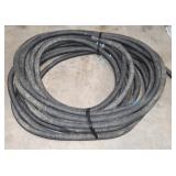 Flexible Black Corrugated Hose w/ Couplings