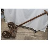 Vintage H.S.B. & Co. The Singer Push Lawn Mower