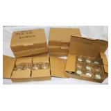 Glass Tea Lights & Holders Set, Works