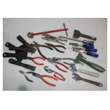 Wrenches, Pliers, Chisels, Putty Knives,...