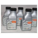 5) 2.6 fl oz Stihl 2-Cycle Engine Oil Bottles;