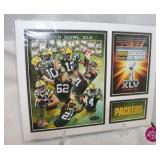 Green Bay Packers Super Bowl XLV Framed Print