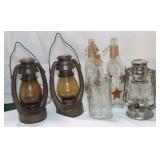 Lanterns & Lighted Bottles, all Work