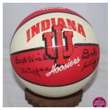 Bobby Knight Signed Indiana Hoosiers Basketball;