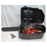 Poulan Predator Chainsaw WORKS w/ Case &