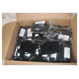 Tultex Cotton Black Face Masks