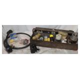 Electrical Plugs, Receptacle, Switches, w/ Metal