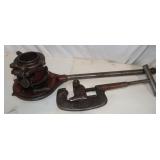 Ridgid 65-R Pipe Threader & Nye 2NP Pipe Cutter;