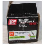 Grip-Rite Collated Framing Nails 3";