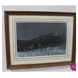 Signed & Numbered Midnight At Holy Hill Print;