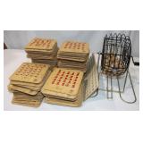 Auto-Magic Bingo Set w/ Cage & Cards
