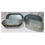 Better Homes & Gardens Galvanized Tubs, 20" Long