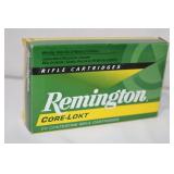 20 Rds. Remington Core-Lokt 270 Win Cartridges;