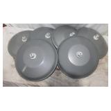 6 Metal Light Fixture Shades
