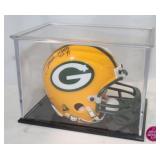 Riddell Green Bay Packers Mini Helmet Signed
