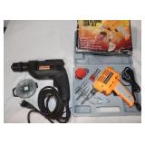 Craftsman Drill & Chicago Welding Soldering Kit;