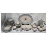 48 pc Flintridge China Set: Made in California,