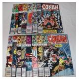 Vintage Marvel Conan The Barbarian Comics