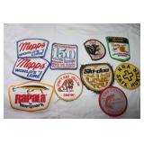 10 Embroidered Patches
