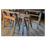 2 pairs of Saw Horses