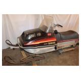 1980 Yamaha Enticer 340cc Deluxe Snowmobile;