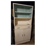 White Cabinet 30x15x66"